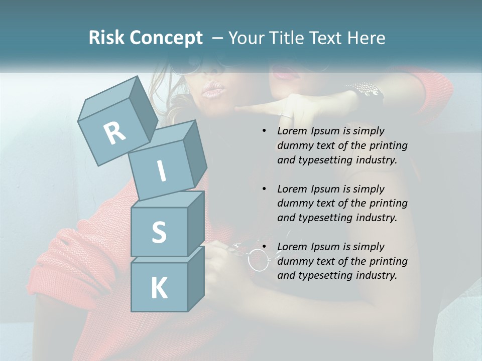 Two Beautiful Women In Sunglasses Posing For A Picture PowerPoint Template