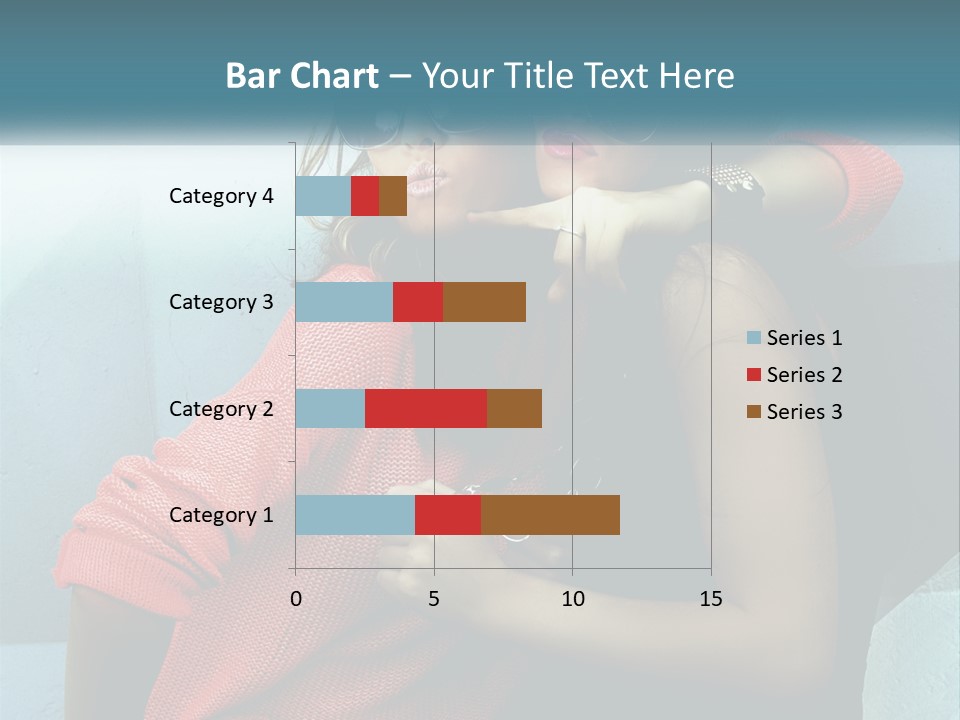 Two Beautiful Women In Sunglasses Posing For A Picture PowerPoint Template