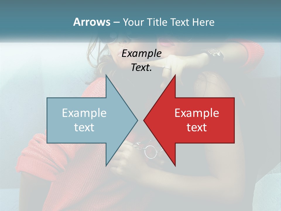 Two Beautiful Women In Sunglasses Posing For A Picture PowerPoint Template