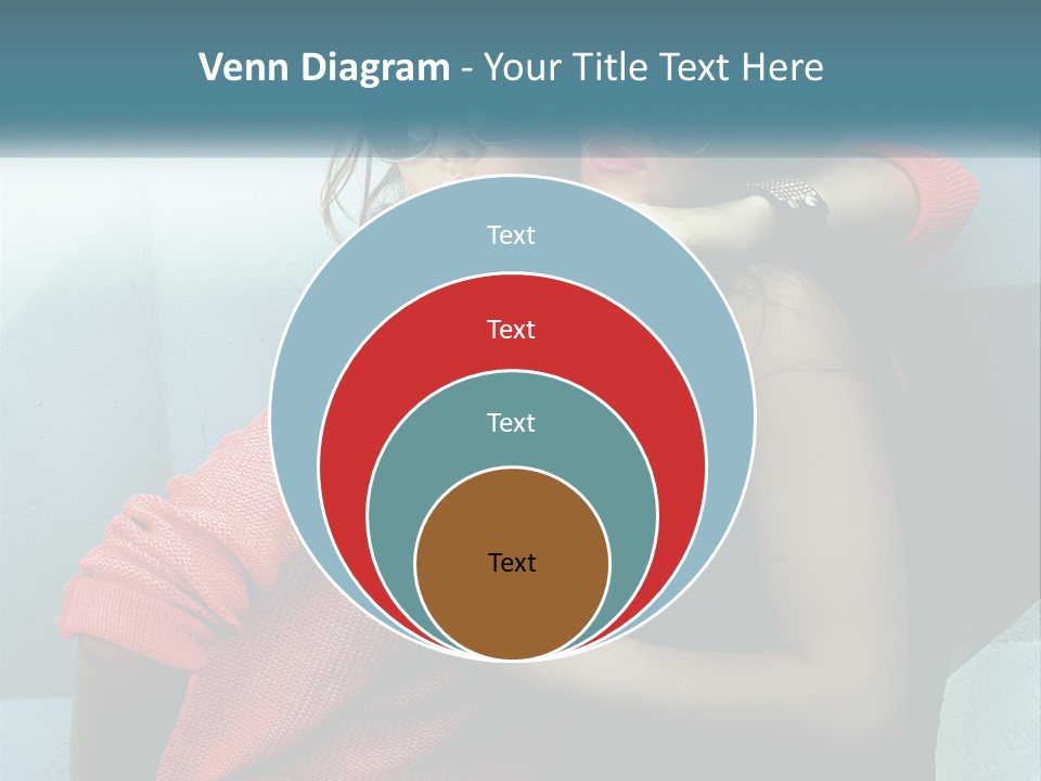 Two Beautiful Women In Sunglasses Posing For A Picture PowerPoint Template