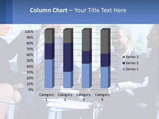 A Group Of Business People Shaking Hands PowerPoint Template