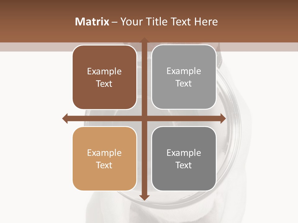 A Dog Holding A Bowl In Its Mouth PowerPoint Template