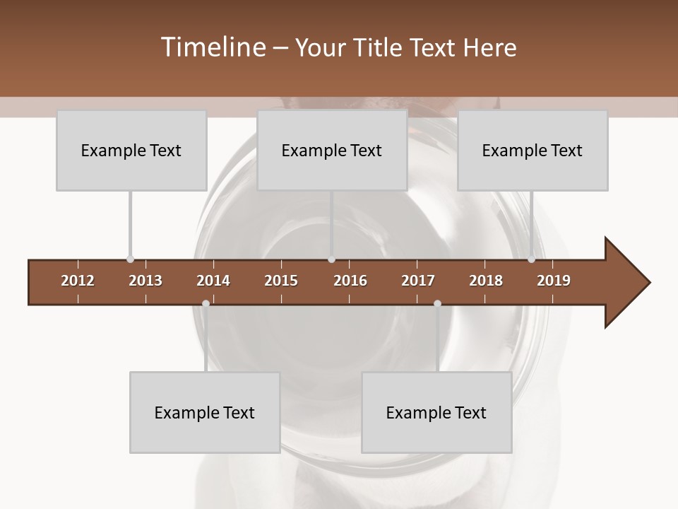 A Dog Holding A Bowl In Its Mouth PowerPoint Template
