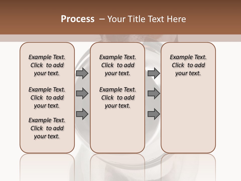 A Dog Holding A Bowl In Its Mouth PowerPoint Template