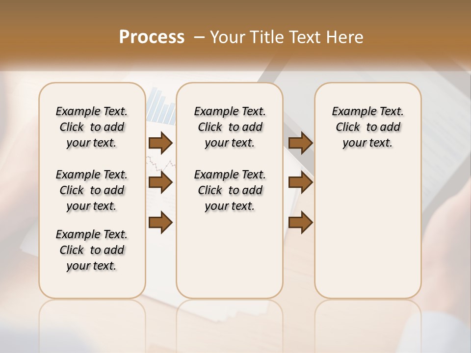 A Person Writing On A Piece Of Paper Next To A Tablet PowerPoint Template