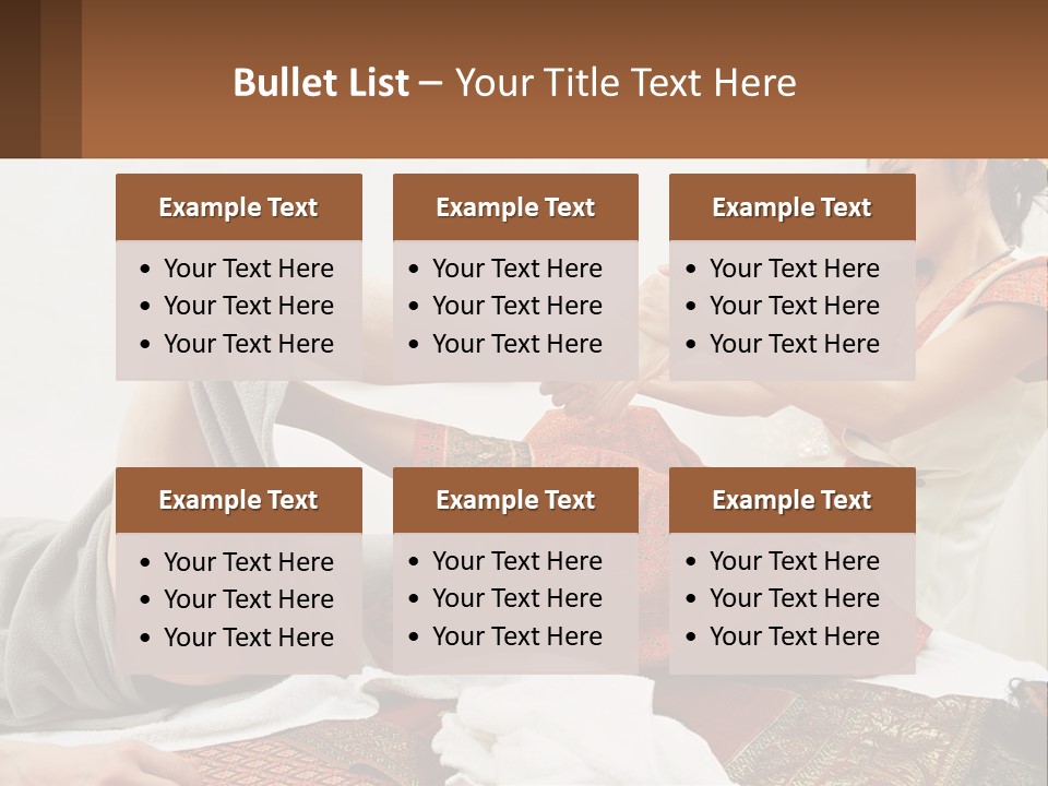 A Woman Sitting On A Bed With Her Legs Crossed PowerPoint Template