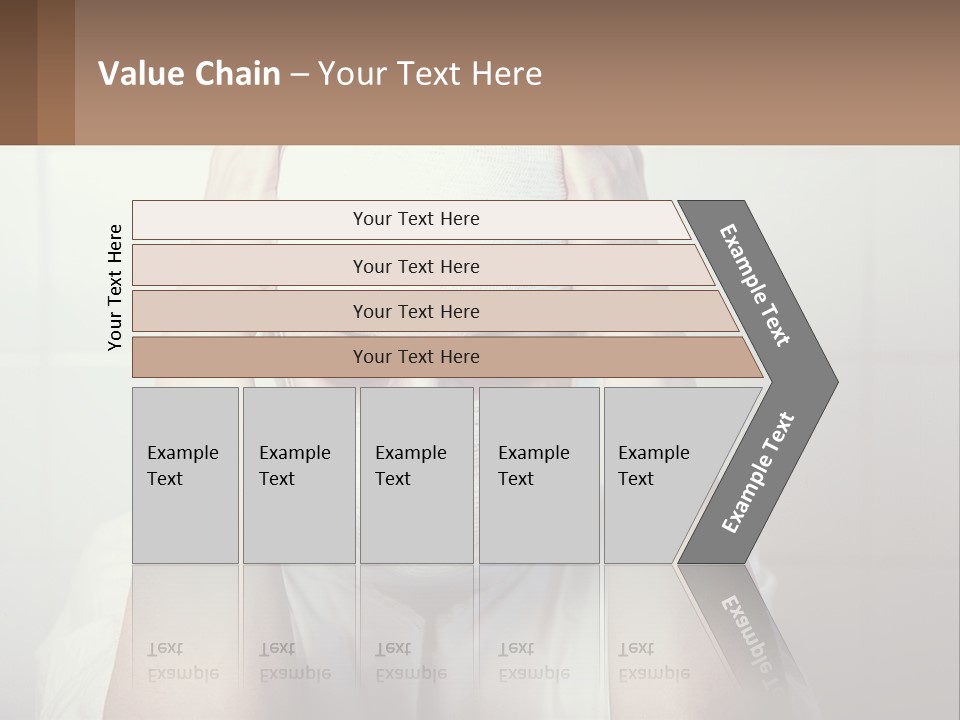 A Woman With Bandages Covering Her Face And Covering Her Eyes PowerPoint Template