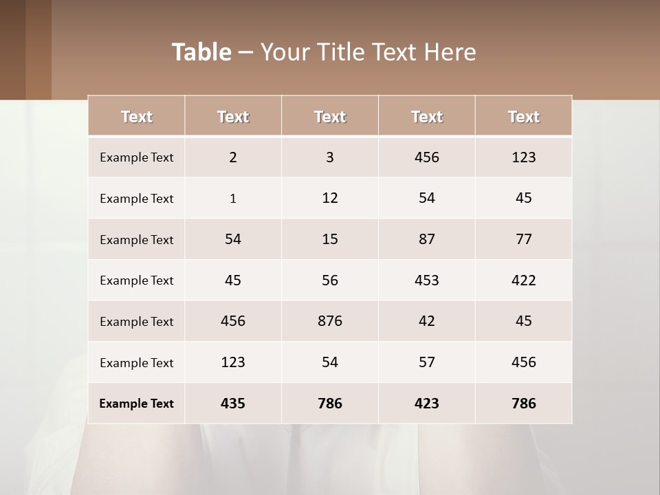 A Woman With Bandages Covering Her Face And Covering Her Eyes PowerPoint Template