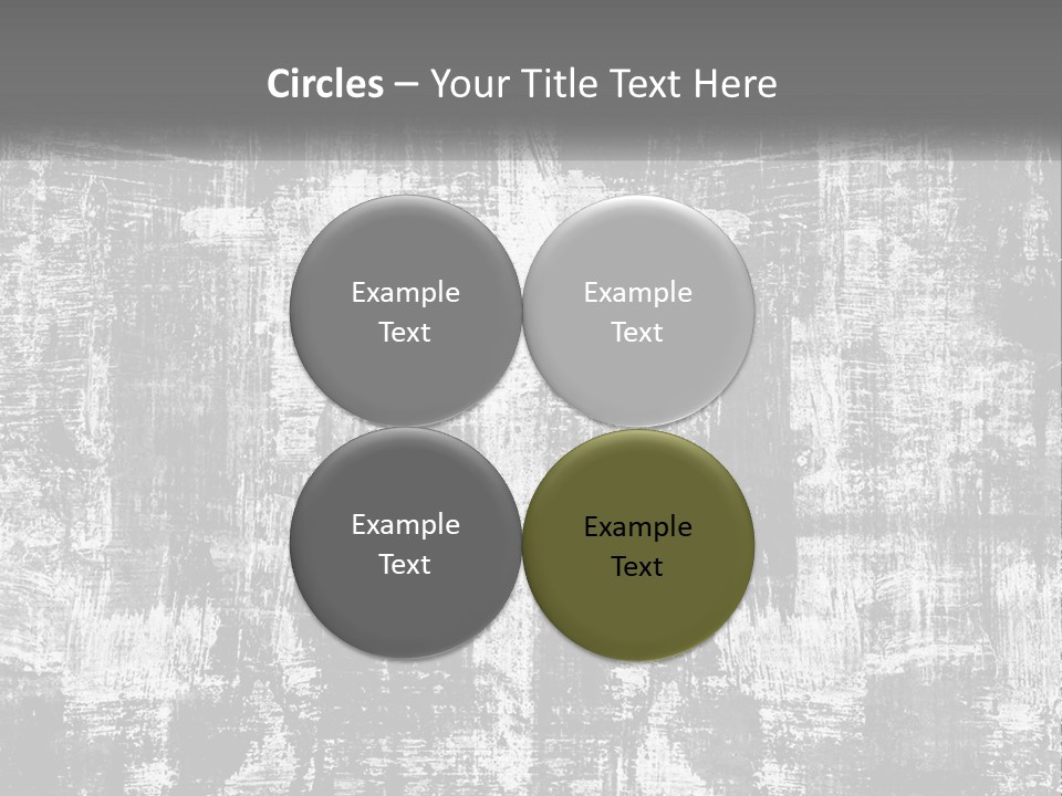 A Grungy Black And White Background With The Words Name Of Presentation Company Name PowerPoint Template