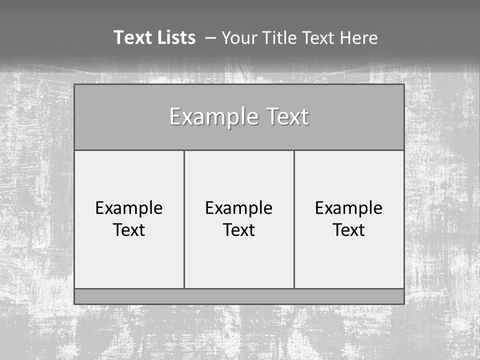A Grungy Black And White Background With The Words Name Of Presentation Company Name PowerPoint Template