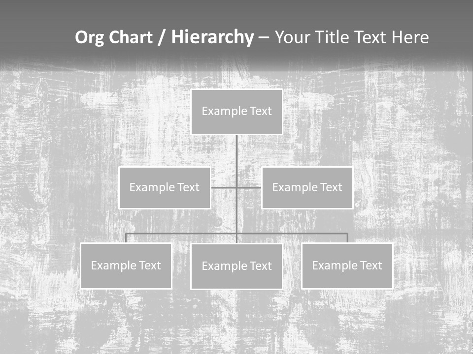 A Grungy Black And White Background With The Words Name Of Presentation Company Name PowerPoint Template