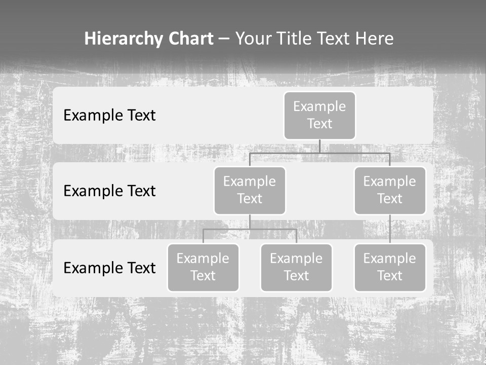 A Grungy Black And White Background With The Words Name Of Presentation Company Name PowerPoint Template