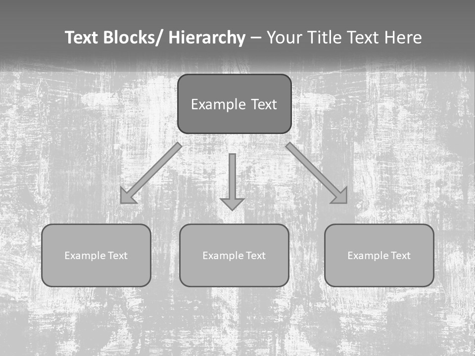 A Grungy Black And White Background With The Words Name Of Presentation Company Name PowerPoint Template