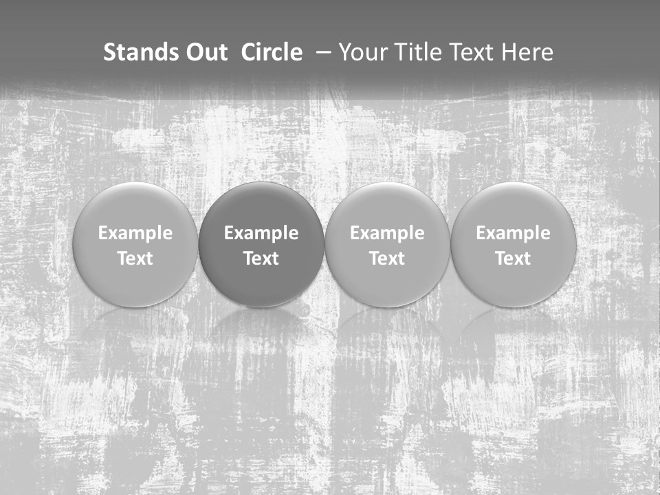 A Grungy Black And White Background With The Words Name Of Presentation Company Name PowerPoint Template