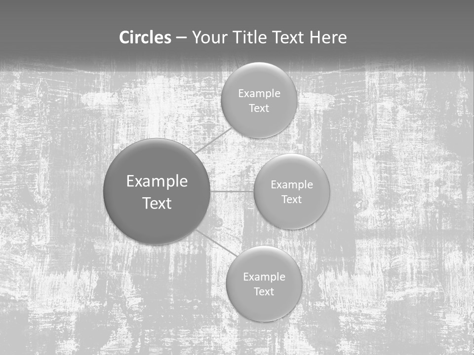 A Grungy Black And White Background With The Words Name Of Presentation Company Name PowerPoint Template