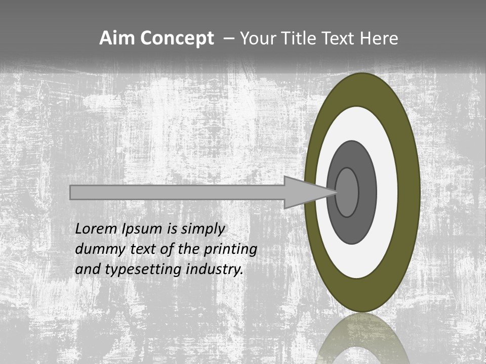 A Grungy Black And White Background With The Words Name Of Presentation Company Name PowerPoint Template