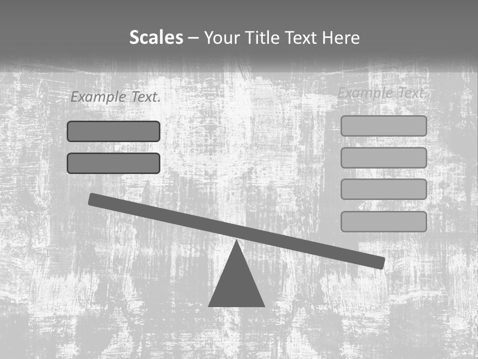 A Grungy Black And White Background With The Words Name Of Presentation Company Name PowerPoint Template