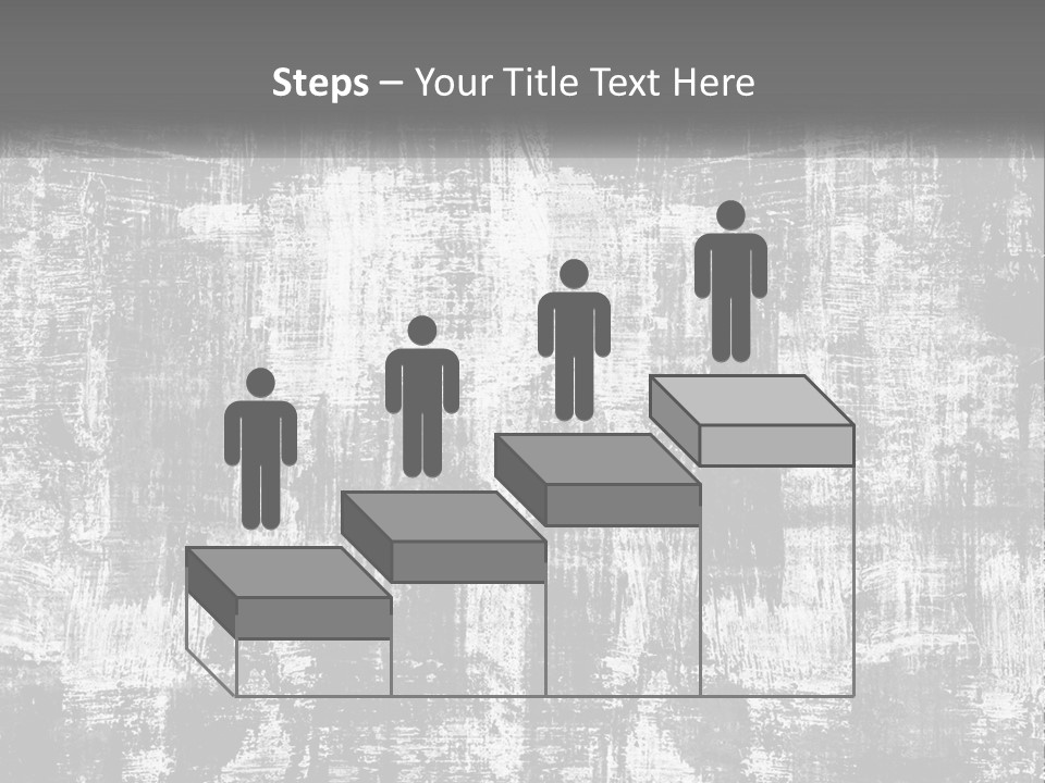A Grungy Black And White Background With The Words Name Of Presentation Company Name PowerPoint Template