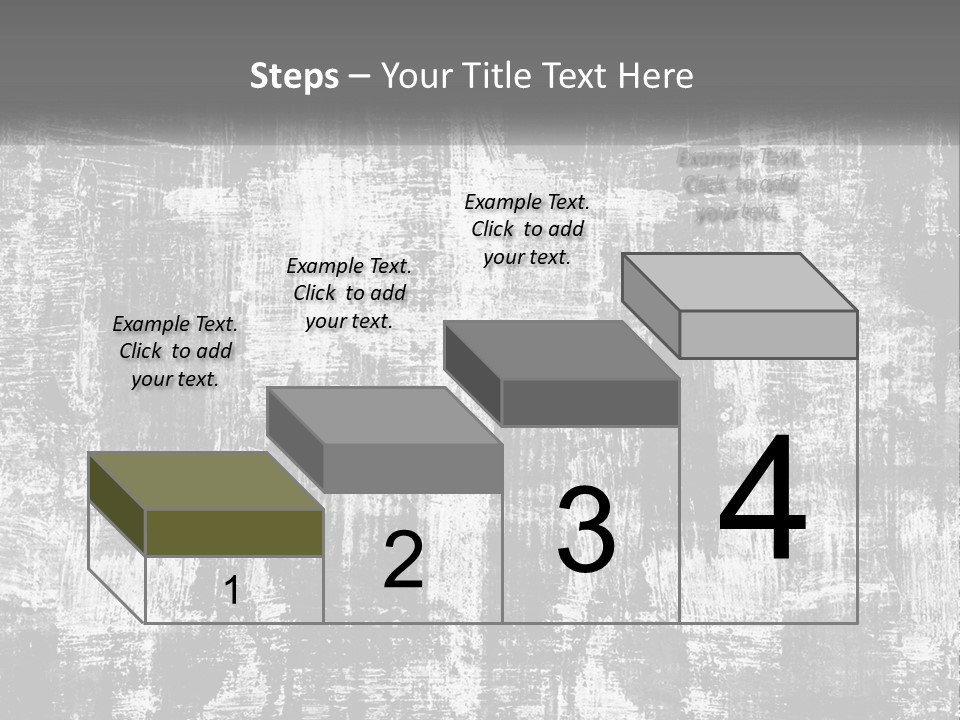 A Grungy Black And White Background With The Words Name Of Presentation Company Name PowerPoint Template