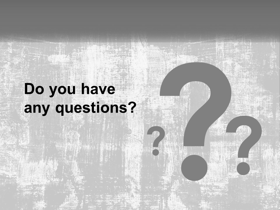 A Grungy Black And White Background With The Words Name Of Presentation Company Name PowerPoint Template