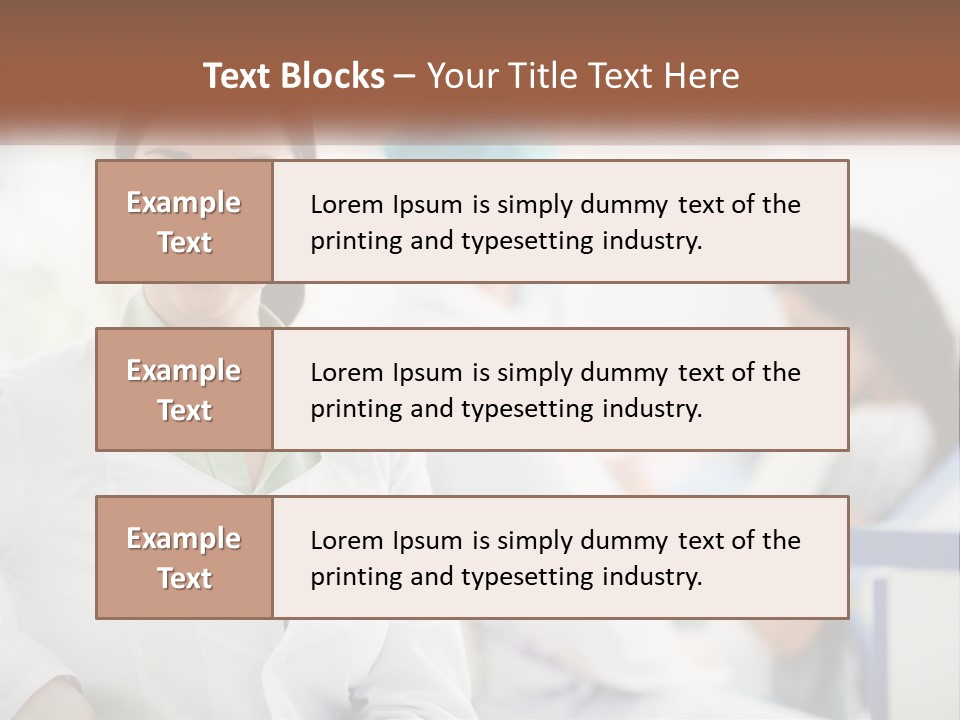 A Woman In A White Shirt Is Standing In A Hospital PowerPoint Template