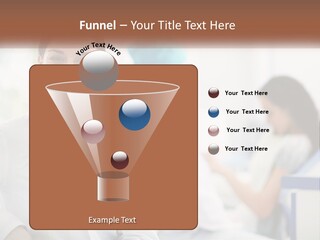 A Woman In A White Shirt Is Standing In A Hospital PowerPoint Template