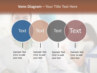 A Woman In A White Shirt Is Standing In A Hospital PowerPoint Template