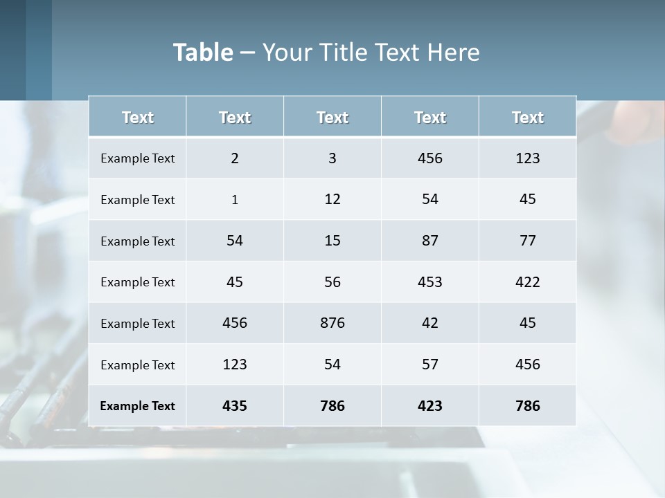 A Person Cooking Food On A Stove With A Frying Pan PowerPoint Template