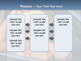 A Woman In A Hat And Sunglasses Sitting In A Car PowerPoint Template