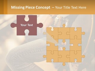 A Person Playing A Guitar On A Sunny Day PowerPoint Template