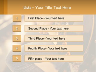 A Person Playing A Guitar On A Sunny Day PowerPoint Template