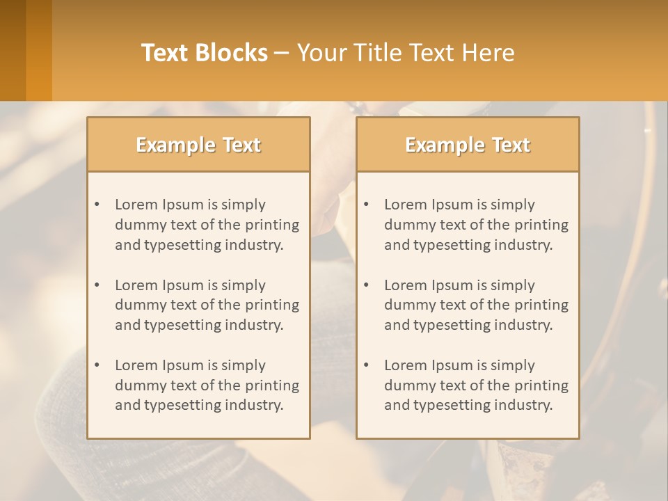 A Person Playing A Guitar On A Sunny Day PowerPoint Template