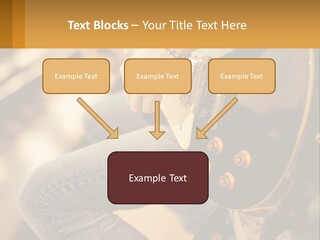A Person Playing A Guitar On A Sunny Day PowerPoint Template
