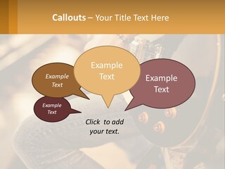 A Person Playing A Guitar On A Sunny Day PowerPoint Template