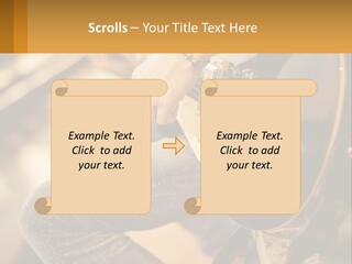 A Person Playing A Guitar On A Sunny Day PowerPoint Template