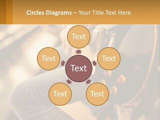 A Person Playing A Guitar On A Sunny Day PowerPoint Template