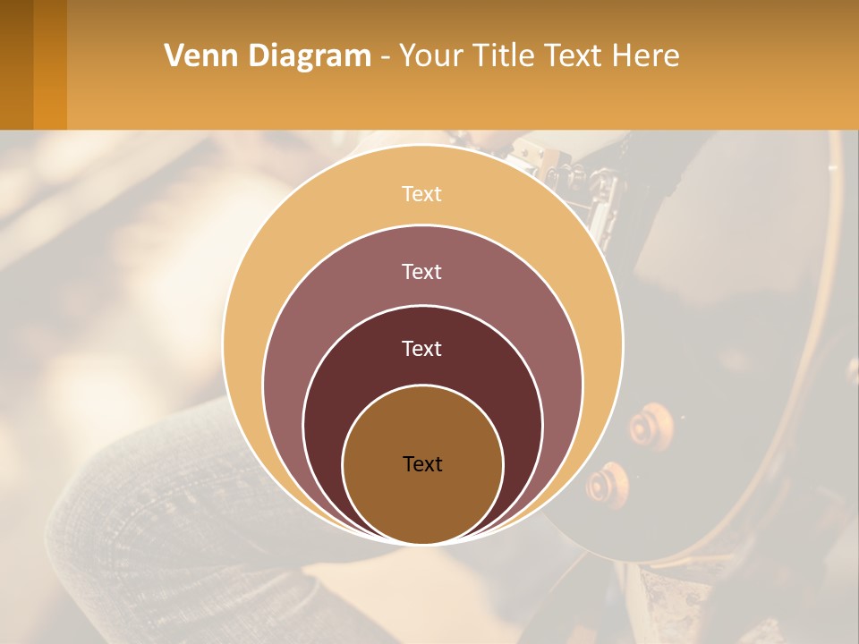 A Person Playing A Guitar On A Sunny Day PowerPoint Template