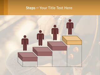 A Person Playing A Guitar On A Sunny Day PowerPoint Template