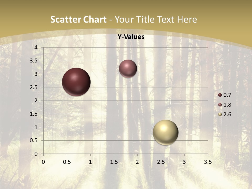 A Sunlit Forest Powerpoint Presentation PowerPoint Template