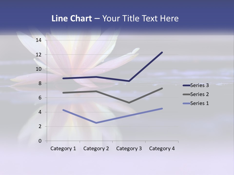 A Water Lily Floating On Top Of A Body Of Water PowerPoint Template