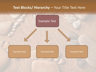 A Group Of Rocks Sitting On Top Of A Sandy Ground PowerPoint Template