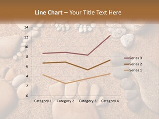 A Group Of Rocks Sitting On Top Of A Sandy Ground PowerPoint Template