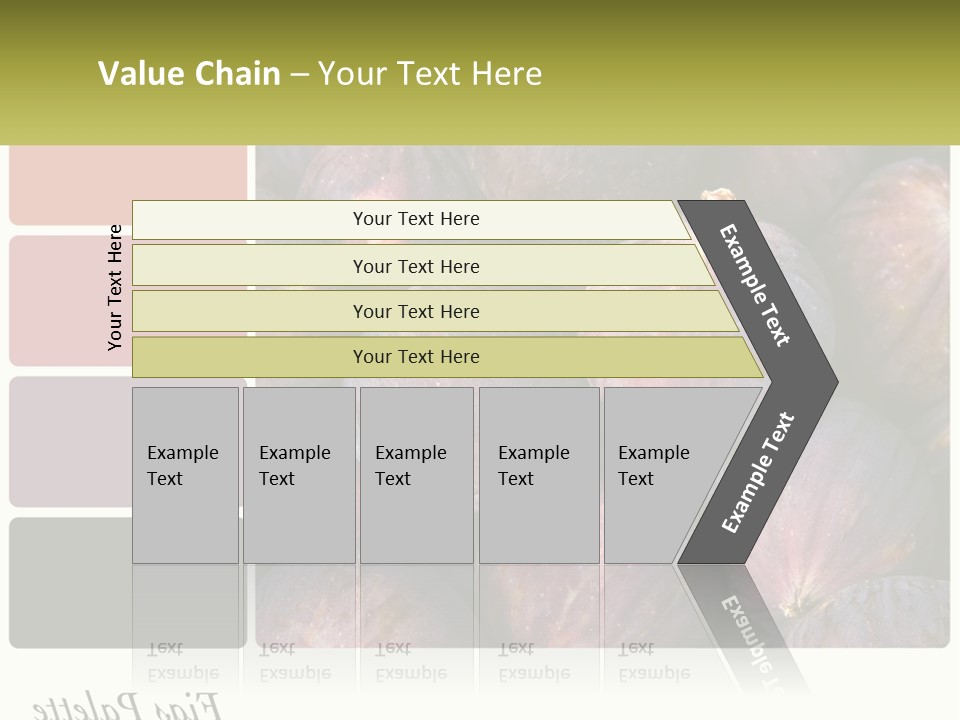 A Bunch Of Figs Sitting Next To Each Other PowerPoint Template