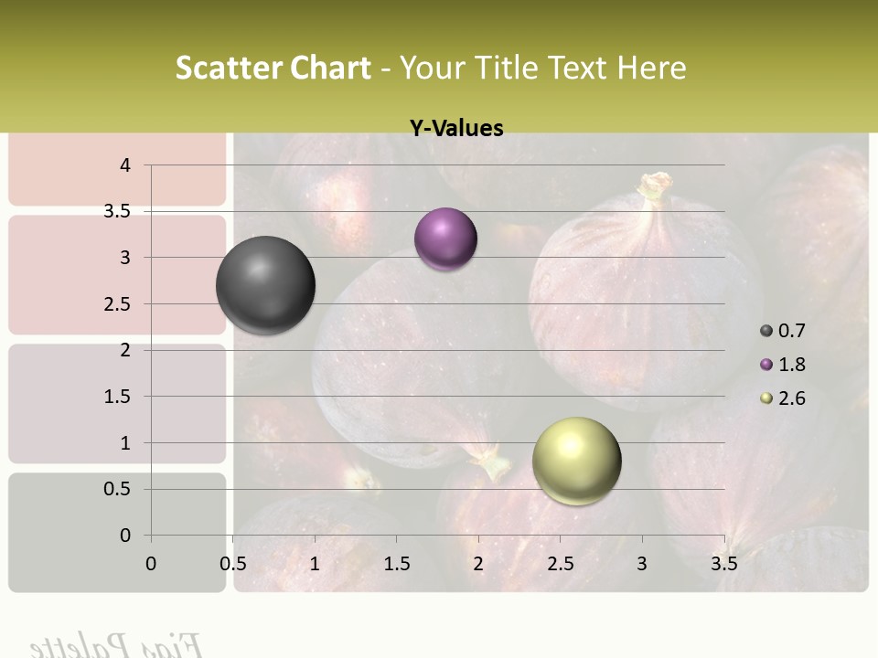 A Bunch Of Figs Sitting Next To Each Other PowerPoint Template