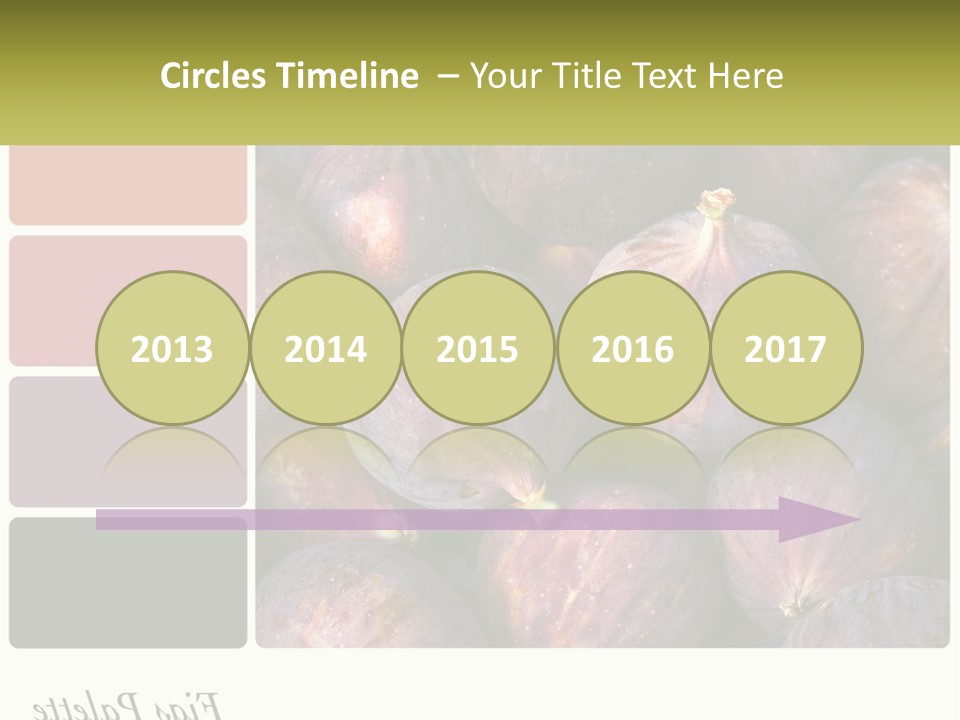 A Bunch Of Figs Sitting Next To Each Other PowerPoint Template