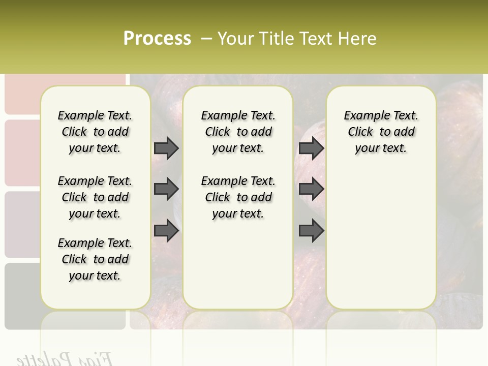 A Bunch Of Figs Sitting Next To Each Other PowerPoint Template