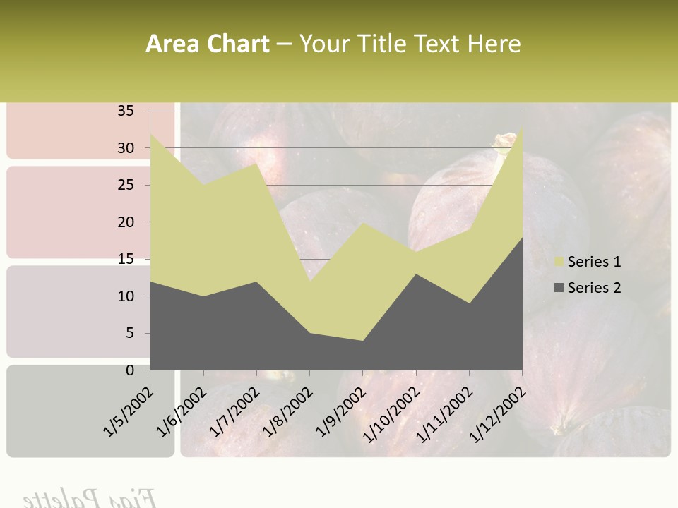 A Bunch Of Figs Sitting Next To Each Other PowerPoint Template