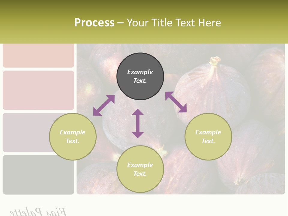 A Bunch Of Figs Sitting Next To Each Other PowerPoint Template