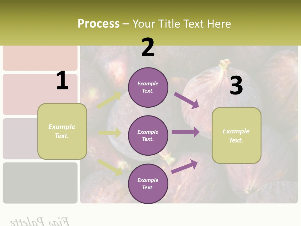 A Bunch Of Figs Sitting Next To Each Other PowerPoint Template