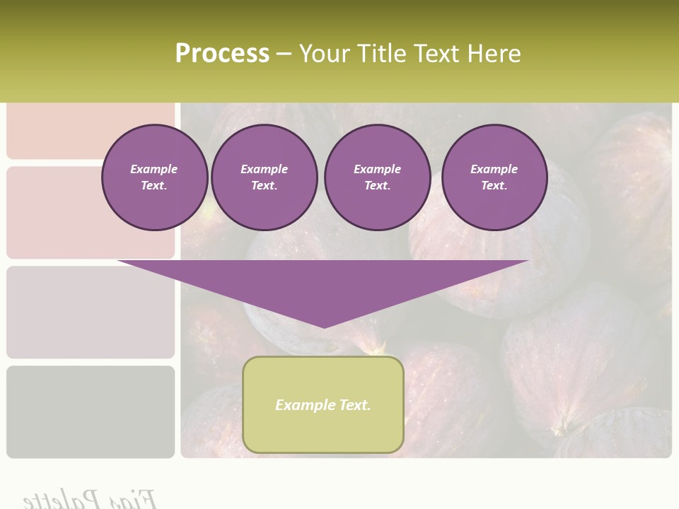 A Bunch Of Figs Sitting Next To Each Other PowerPoint Template